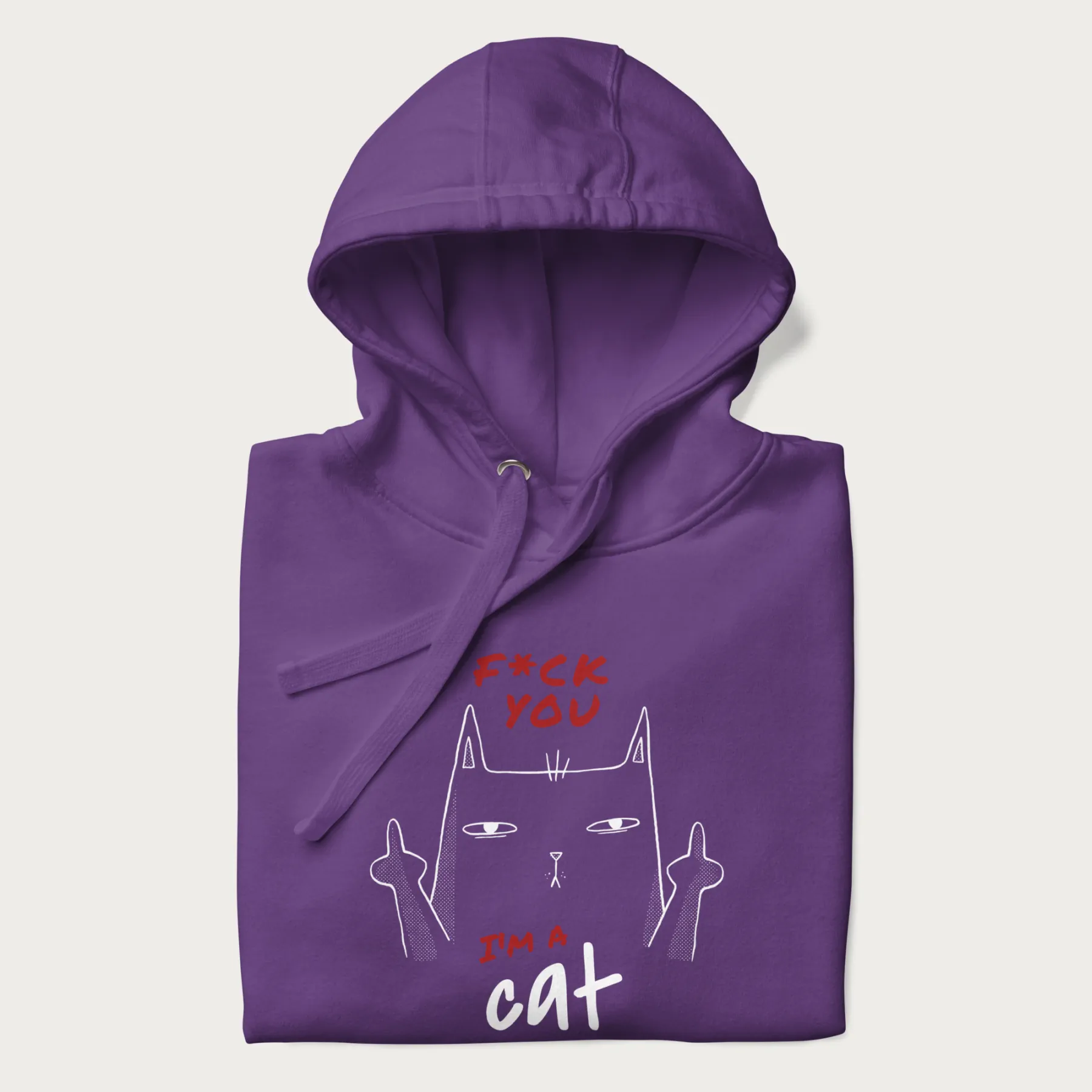 Sassy 'I'm A Cat' Hoodie - Image 17