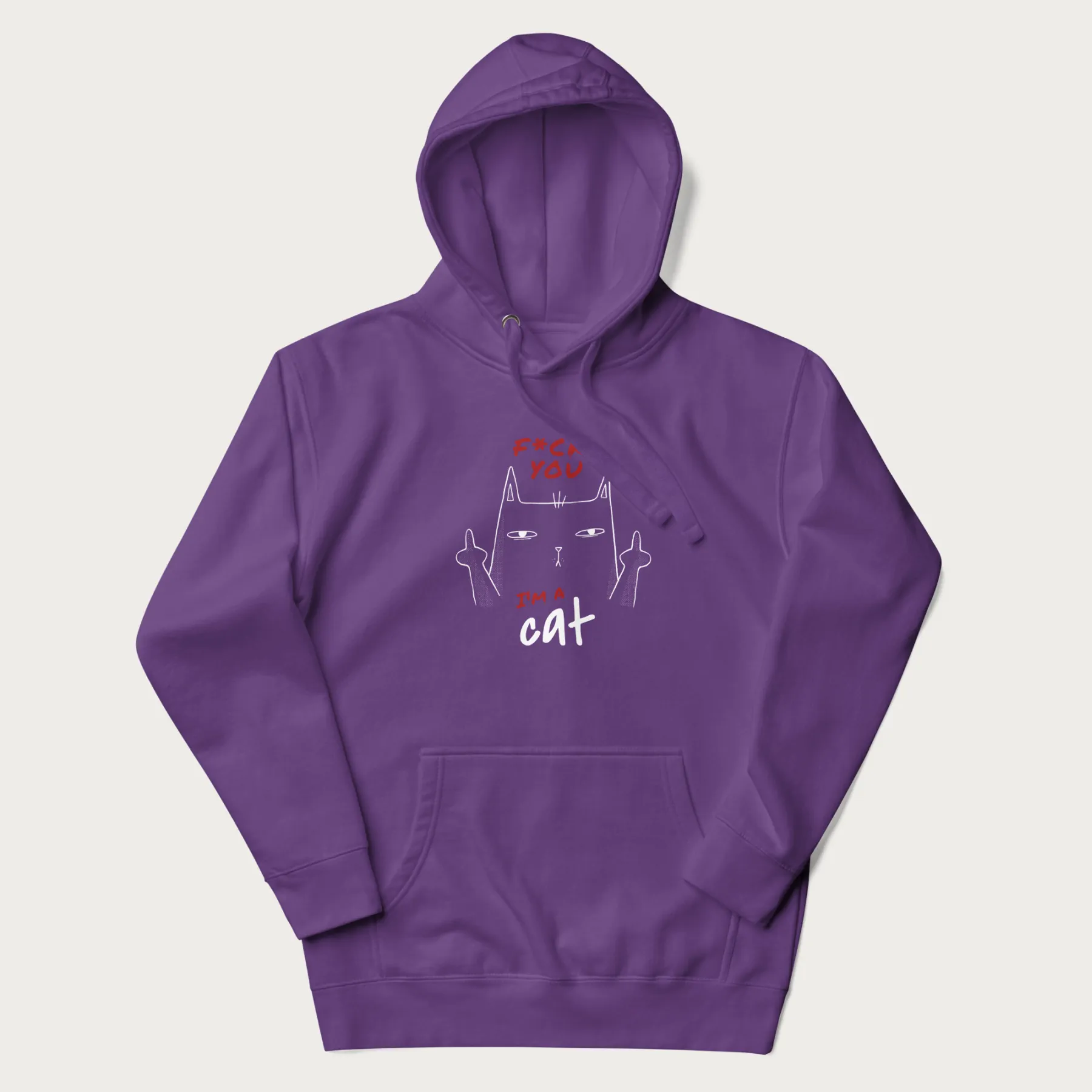 Sassy 'I'm A Cat' Hoodie - Image 18