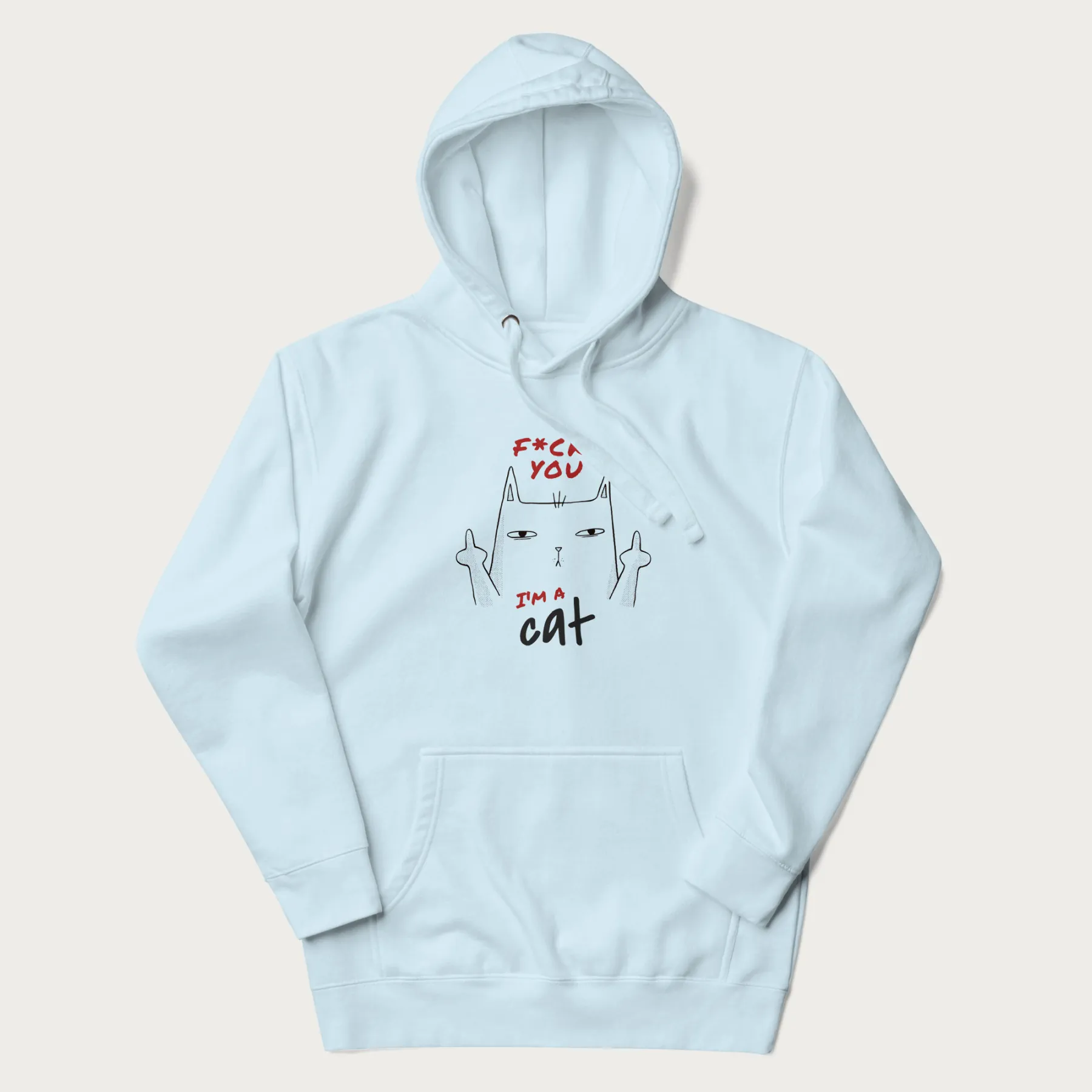 Sassy 'I'm A Cat' Hoodie - Image 20