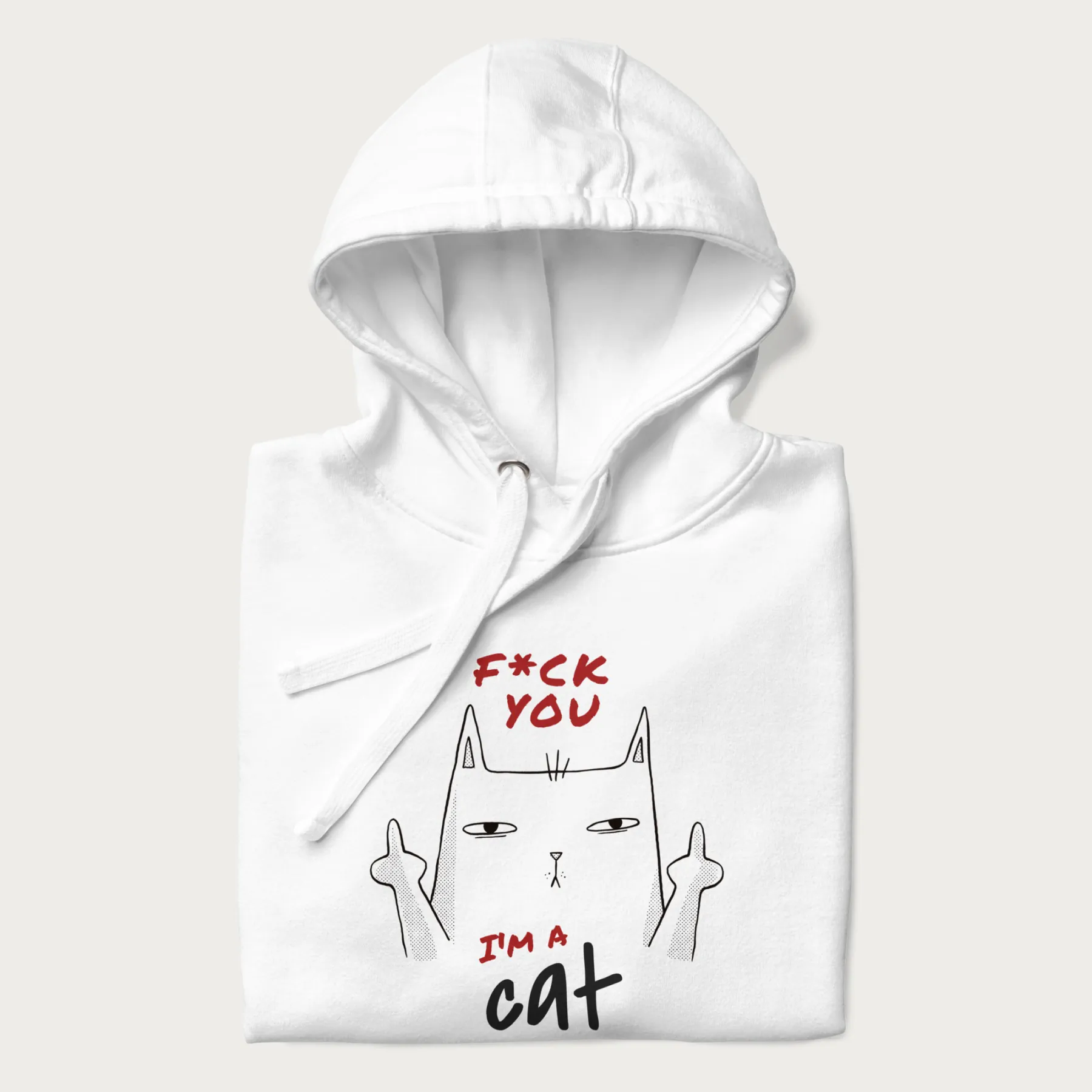 Sassy 'I'm A Cat' Hoodie - Image 23