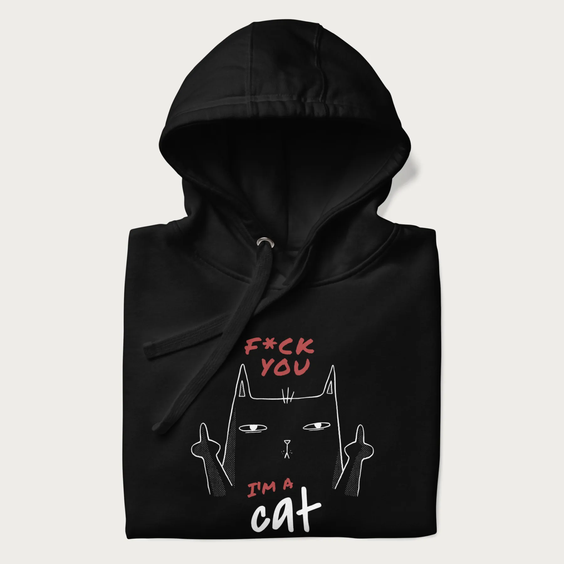 Sassy 'I'm A Cat' Hoodie - Image 3