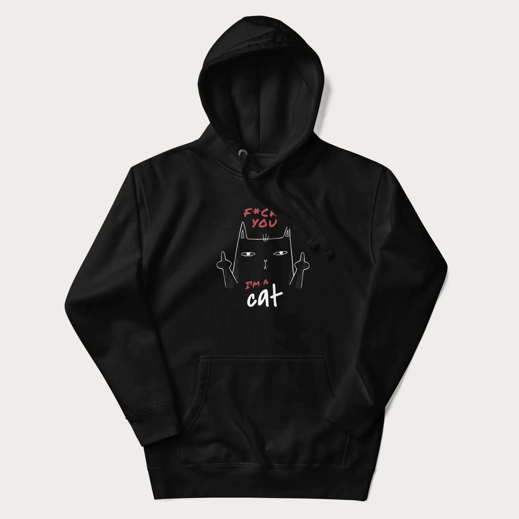 Sassy 'I'm A Cat' Hoodie - Image 4