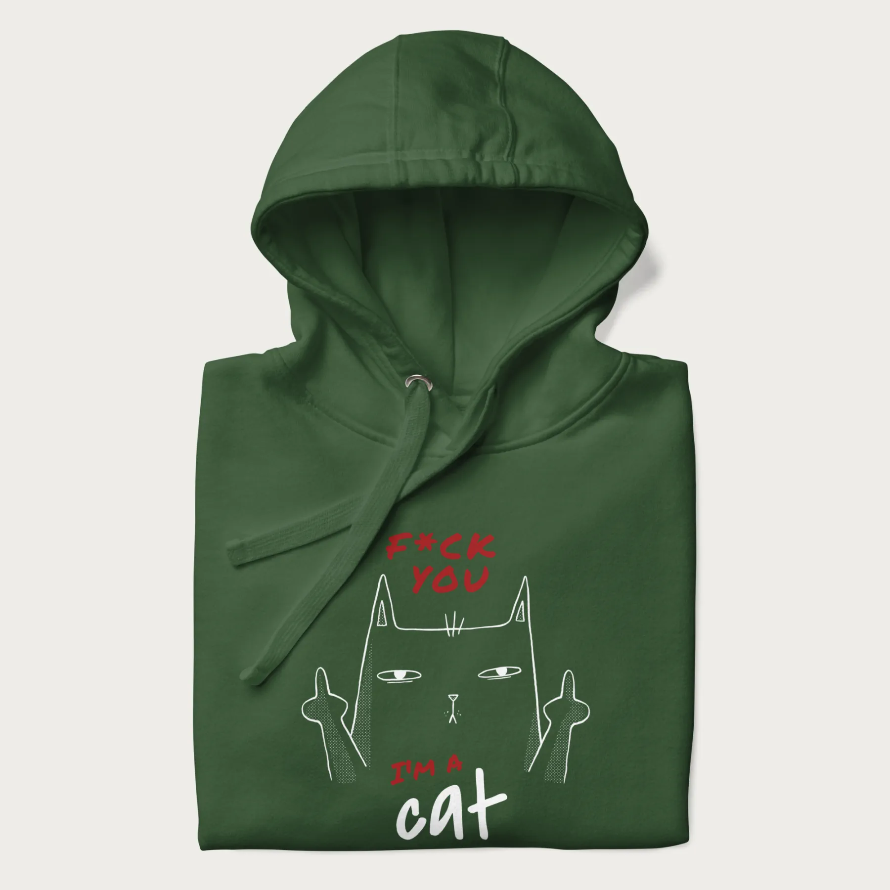 Sassy 'I'm A Cat' Hoodie - Image 9