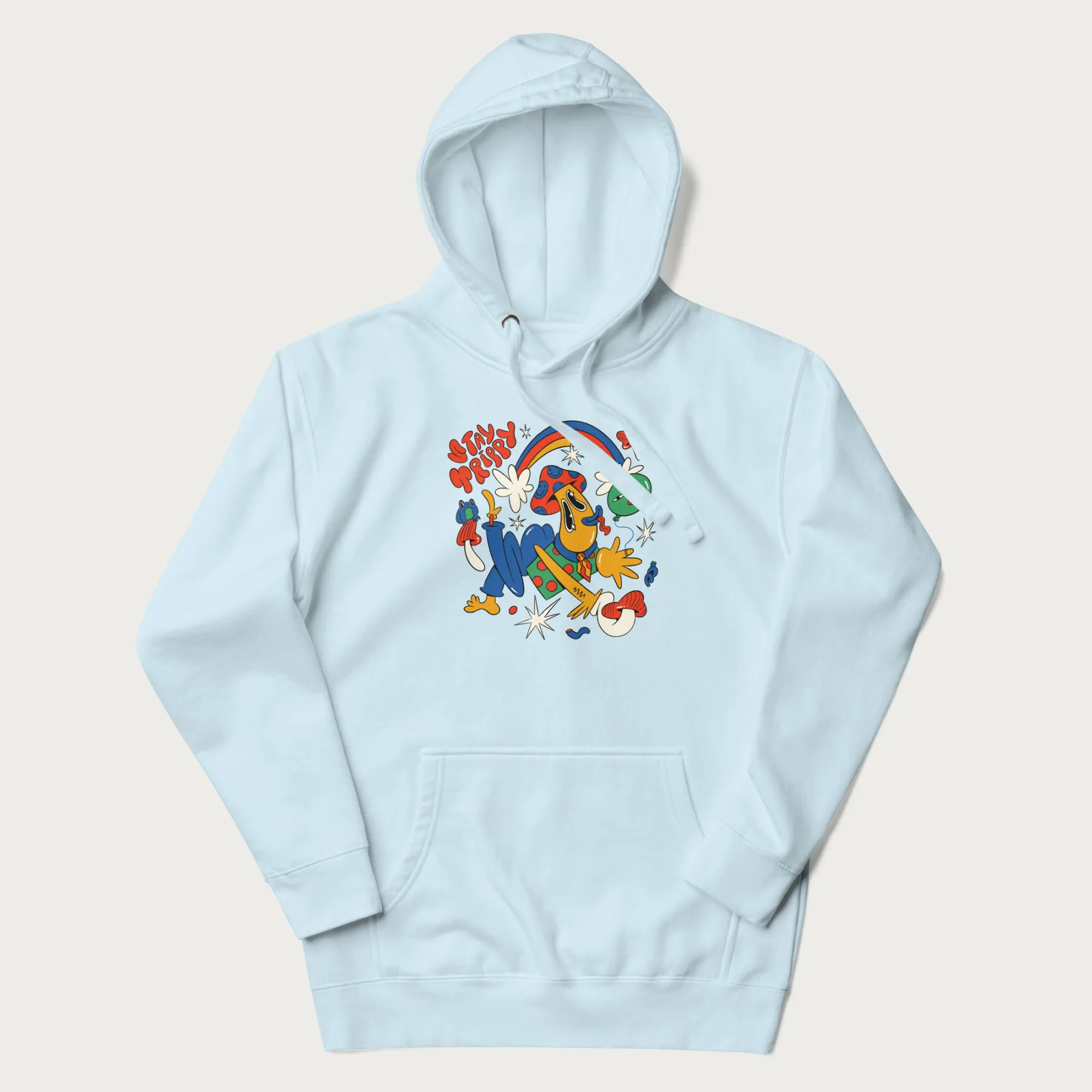 "Stay Trippy" Mushroom Psychedelic Hoodie - Image 10