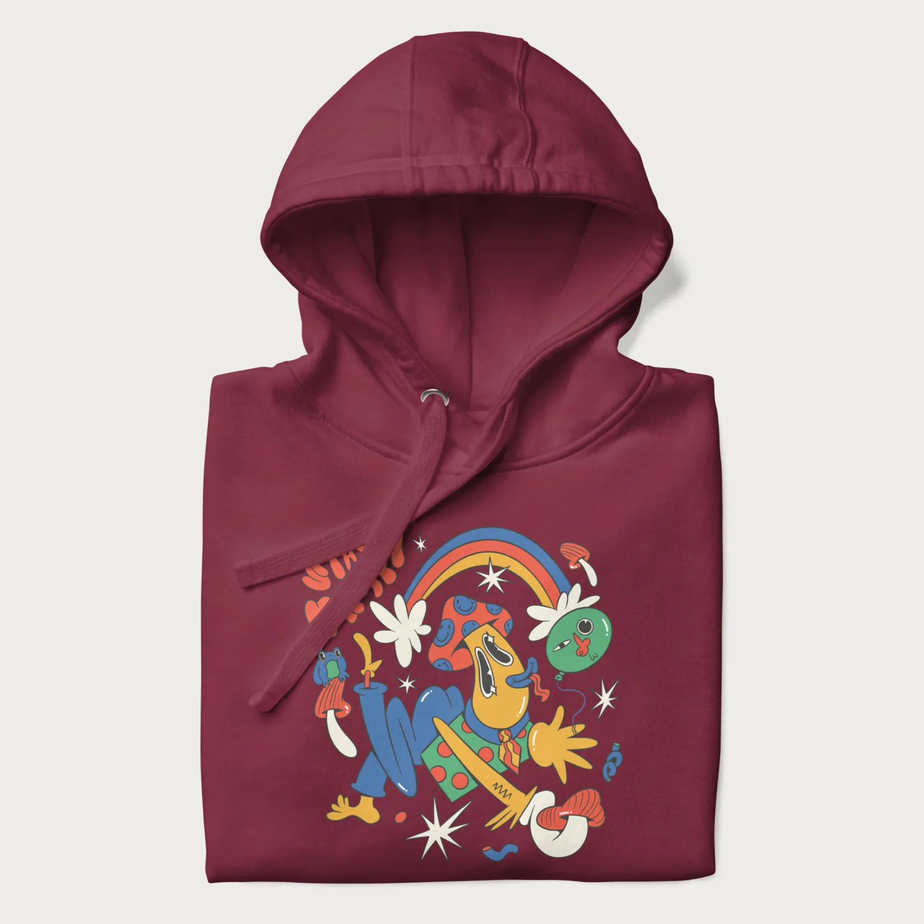 "Stay Trippy" Mushroom Psychedelic Hoodie - Image 15