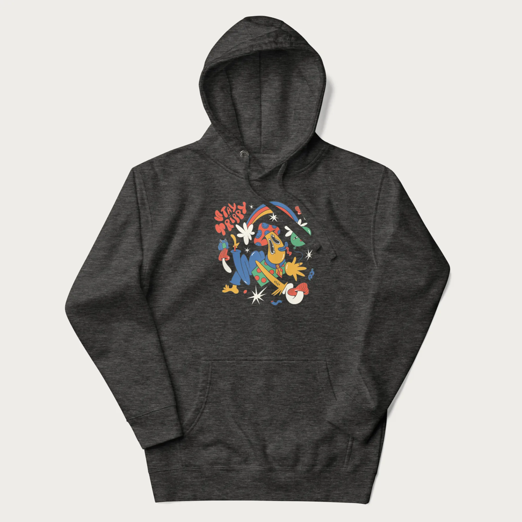 "Stay Trippy" Mushroom Psychedelic Hoodie - Image 6