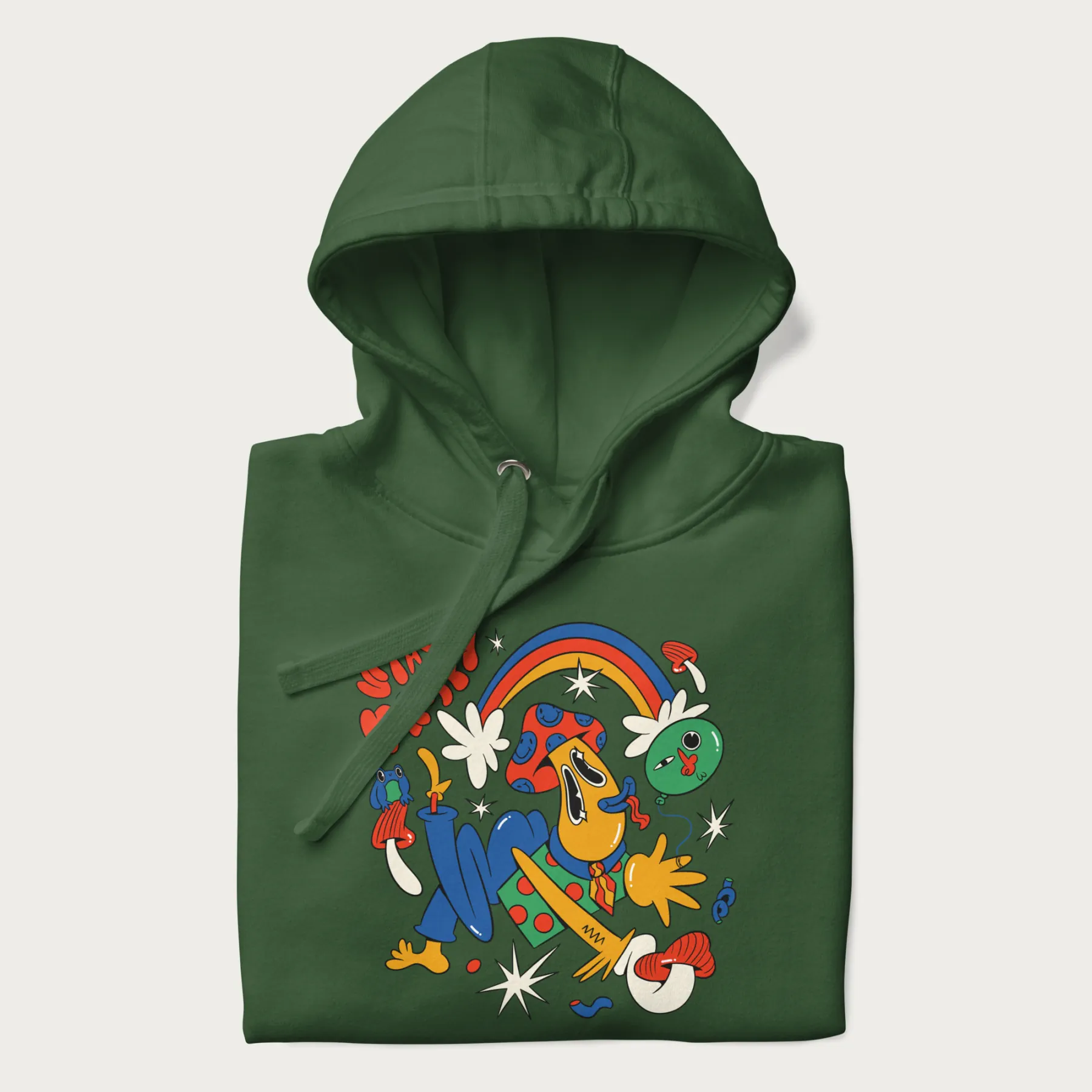"Stay Trippy" Mushroom Psychedelic Hoodie - Image 7