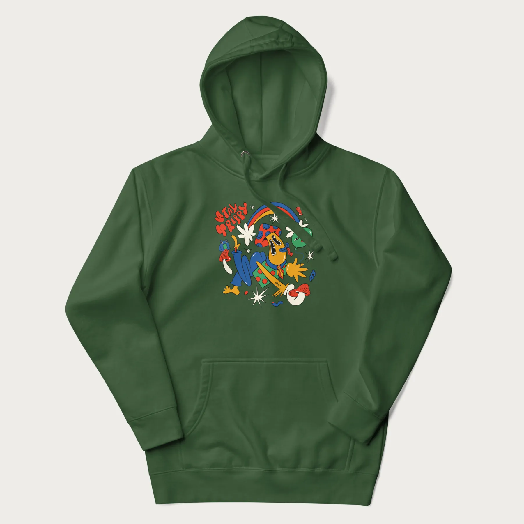"Stay Trippy" Mushroom Psychedelic Hoodie - Image 8