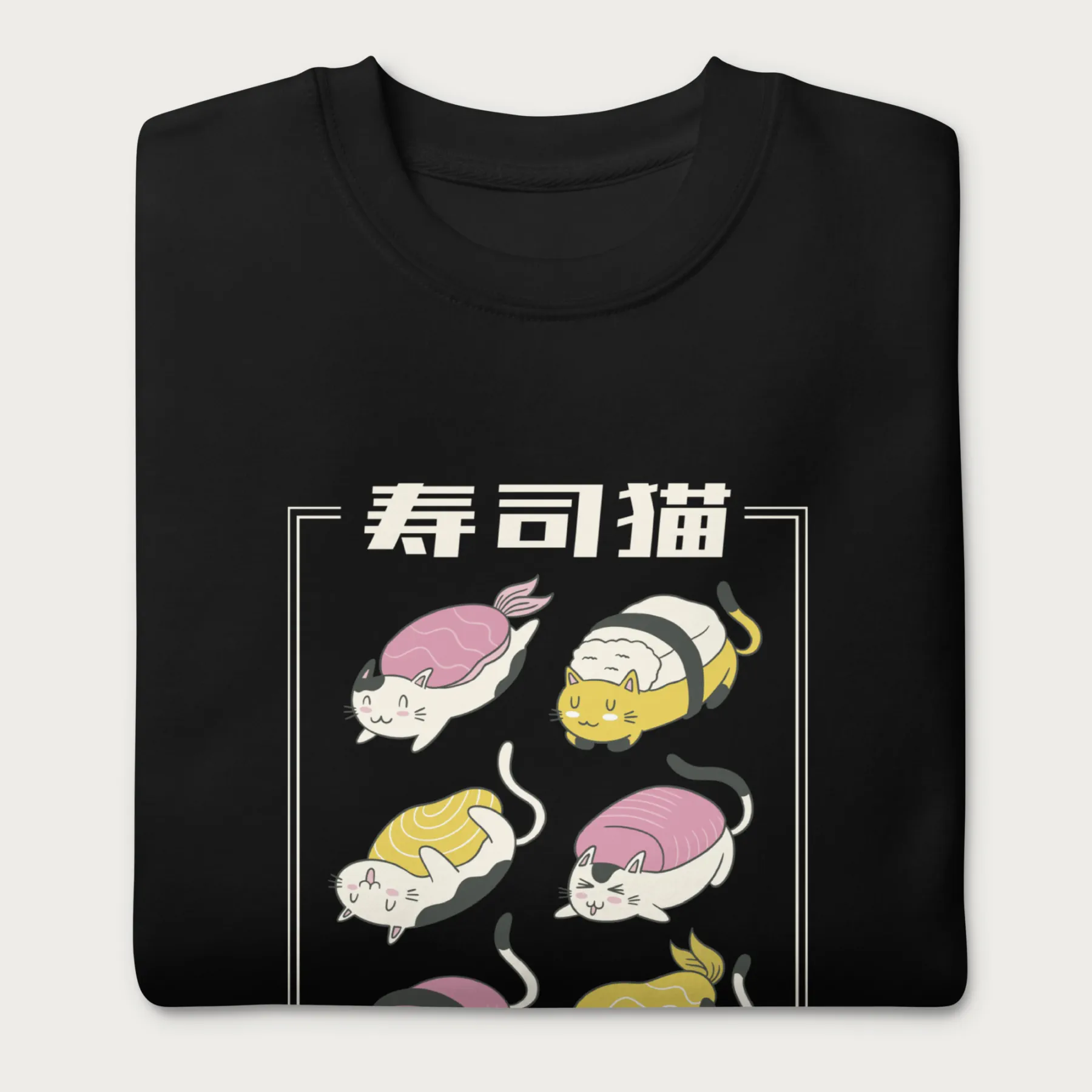 Sushi Cat Sweatshirt - Image 3