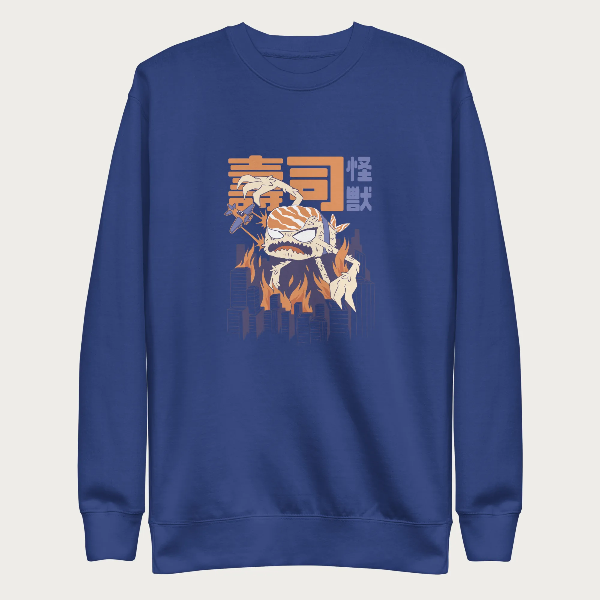Sushi Kaiju Japanese Sweatshirt - Image 14