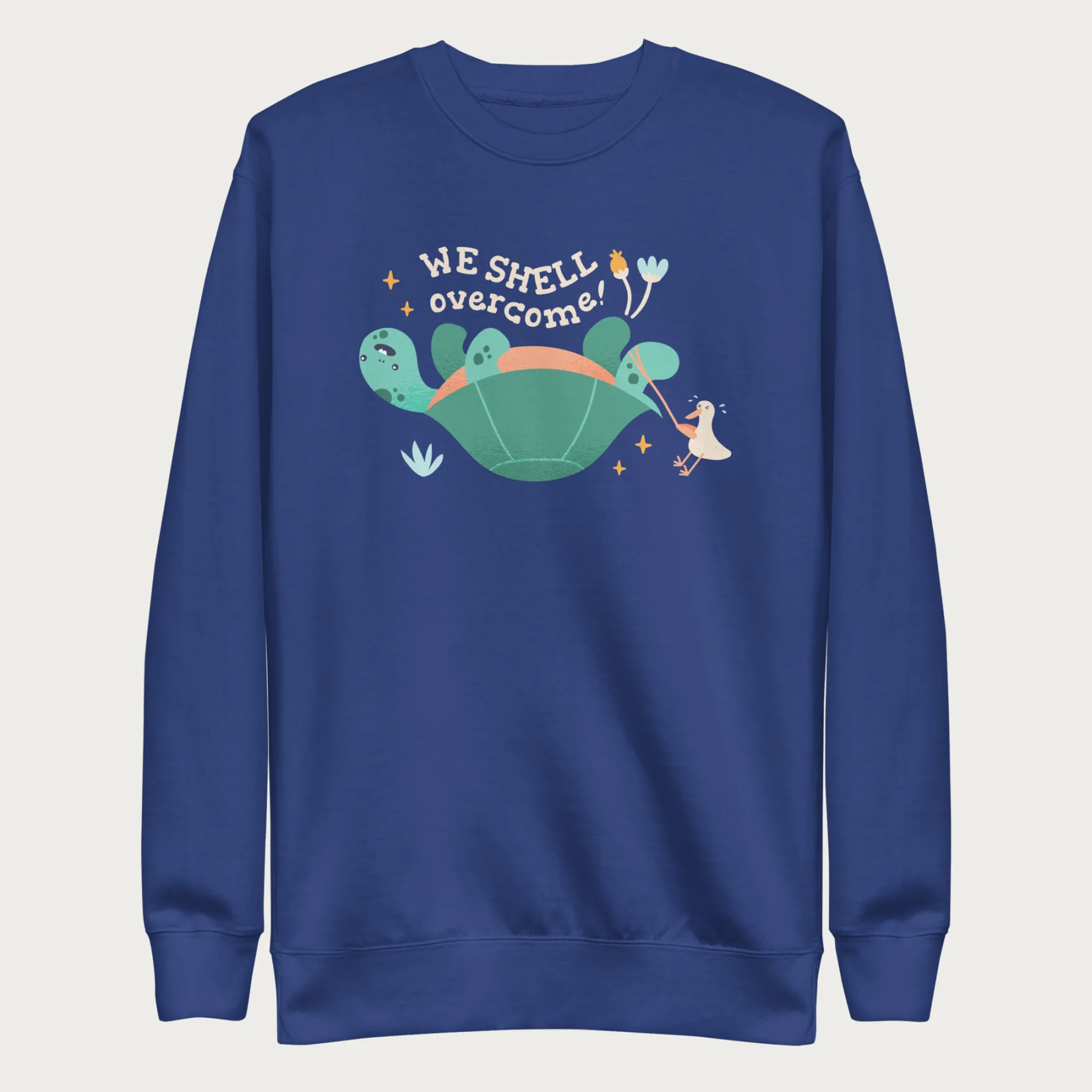We Shell Overcome Cute Turtle Sweatshirt - Image 16